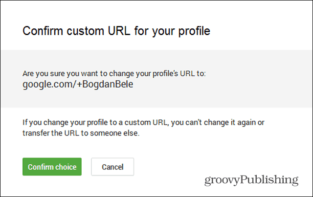 كيفية الحصول على عنوان URL مخصص لملفك الشخصي في Google+