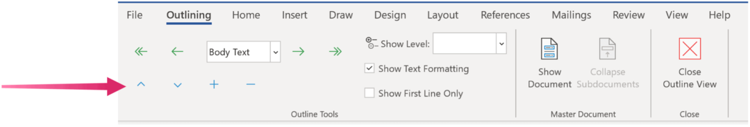 كيفية استخدام عرض المخطط التفصيلي في Microsoft Word وتنظيم المستندات الخاصة بك