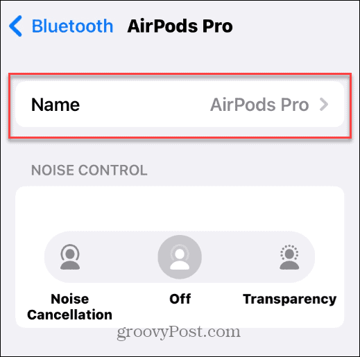 قم بتغيير اسم AirPods الخاص بك