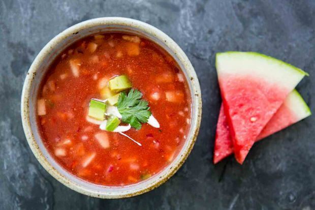 كيفية عمل حساء البطيخ