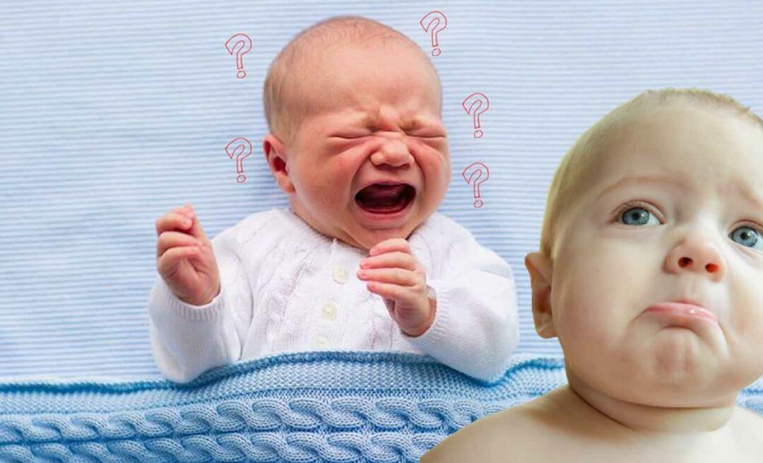 لماذا يبكي الاطفال؟ ماذا يقول الأطفال بالبكاء؟ 5 أنماط بكاء للأطفال