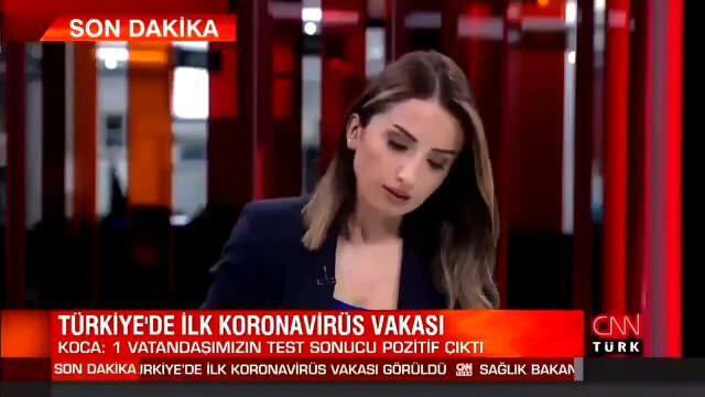 إصابة مراسل CNN Türk دويغو كايا بفيروس كورونا!