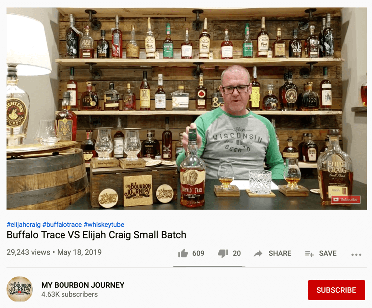 فيديو My Bourbon Journey على YouTube