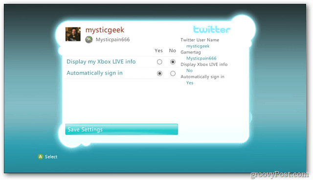 Xbox 360: إعداد Twitter واستخدامه