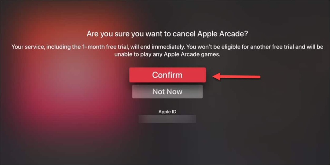 كيفية إلغاء Apple Arcade