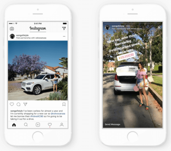 Instagram يجعل المحتوى المدعوم على الموقع أكثر شفافية.