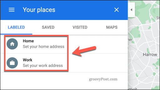 خرائط جوجل قائمة الأماكن الخاصة بك