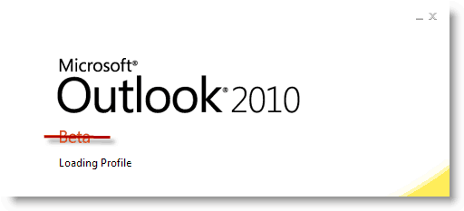 تاريخ إطلاق برنامج Outlook 2010