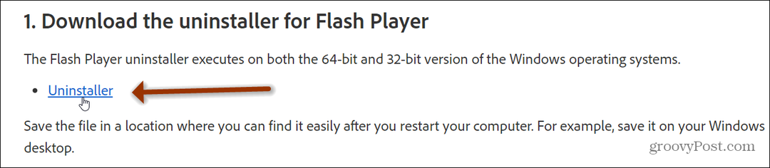 كيفية إلغاء تثبيت Adobe Flash من نظام التشغيل Windows 10