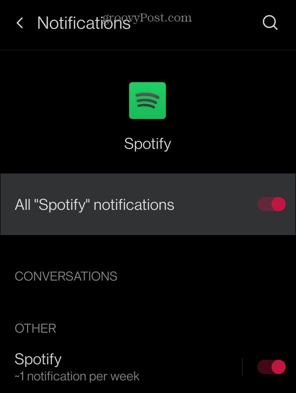 احصل على Spotify على شاشة قفل Android