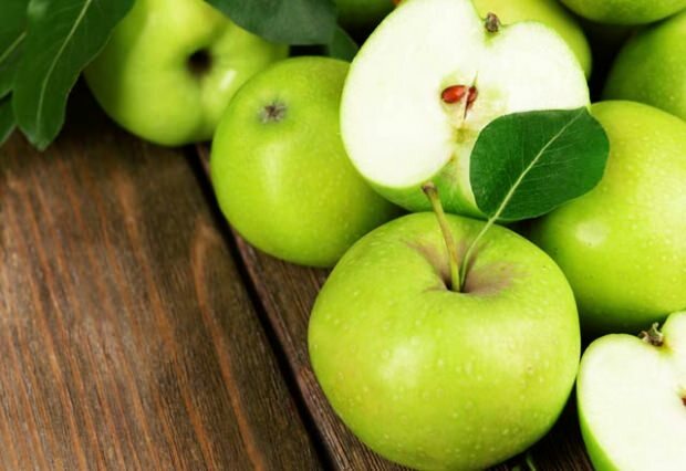 كيف تصنع حمية التفاح؟ تفاح أخضر صالح للأكل ...