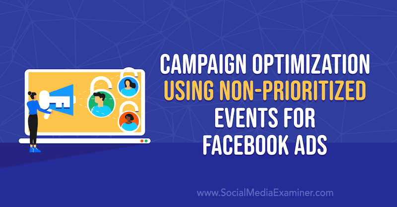 تحسين الحملة باستخدام الأحداث غير ذات الأولوية لإعلانات Facebook بواسطة Anna Sonnenberg على أداة فحص وسائل التواصل الاجتماعي.
