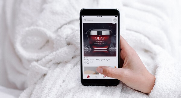 توسع Pinterest الفيديو المروج بأقصى عرض لجميع العلامات التجارية.