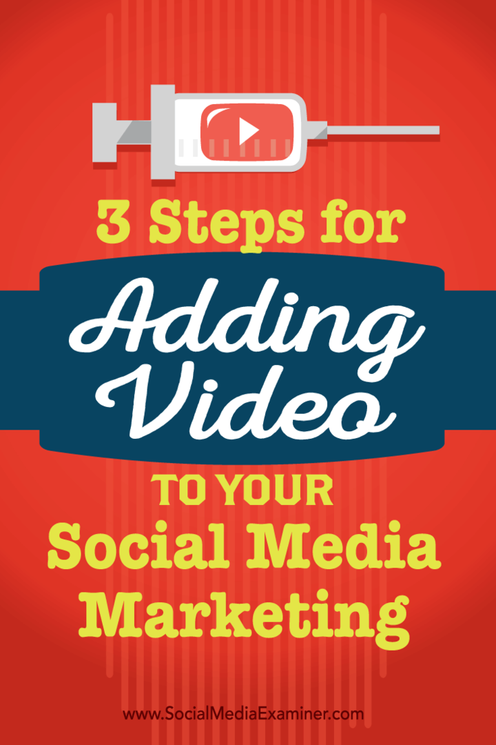 كيفية إضافة الفيديو إلى التسويق عبر وسائل التواصل الاجتماعي