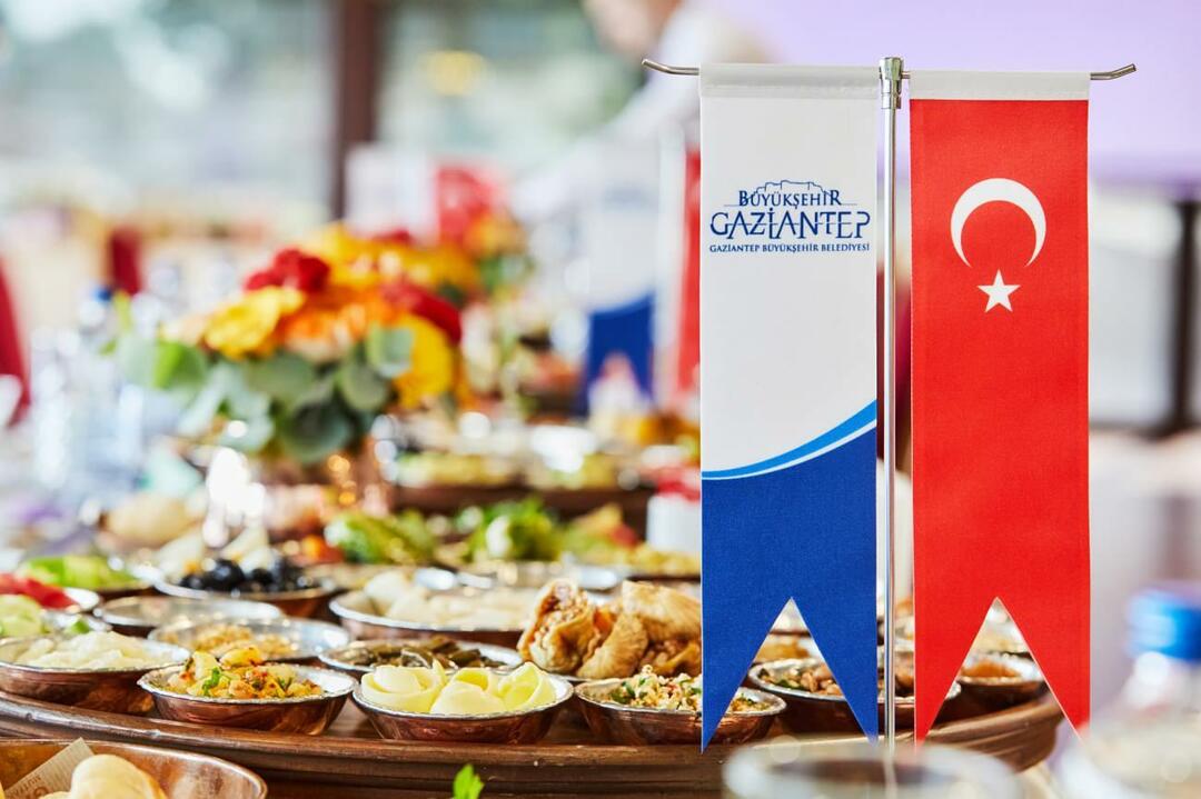أقيم مهرجان طريق الثقافة GastroANTEP في إسطنبول!