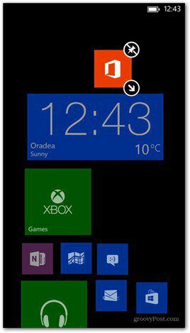 يخصص Windows Phone 8 البلاط 5