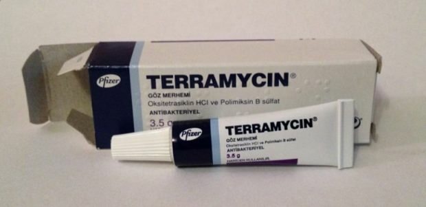 الآثار الجانبية مرهم TERRAMYCIN