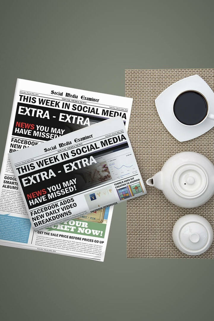 الفيسبوك يعزز مقاييس الفيديو: هذا الأسبوع في وسائل التواصل الاجتماعي: ممتحن وسائل التواصل الاجتماعي