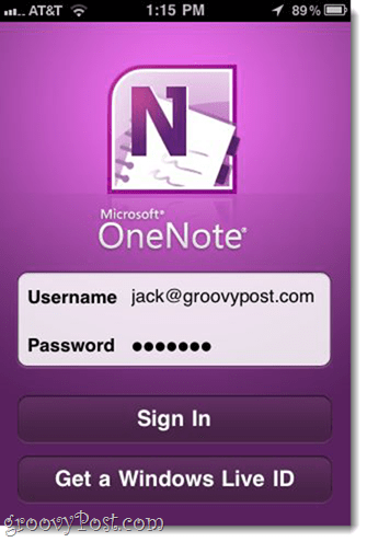 OneNote لـ iPhone (مجانًا من Microsoft)