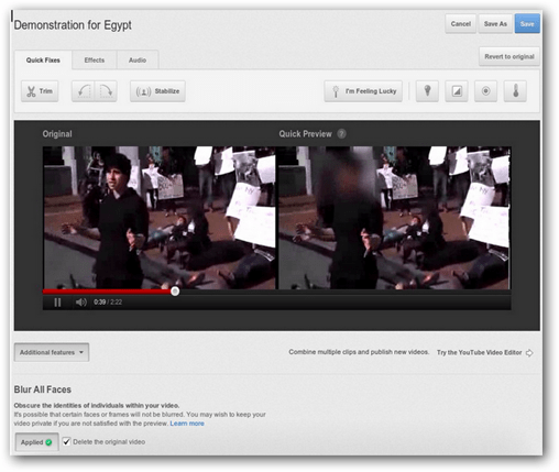 يسمح موقع YouTube بتعتيم الوجه في مقاطع الفيديو: كيفية تمكينه