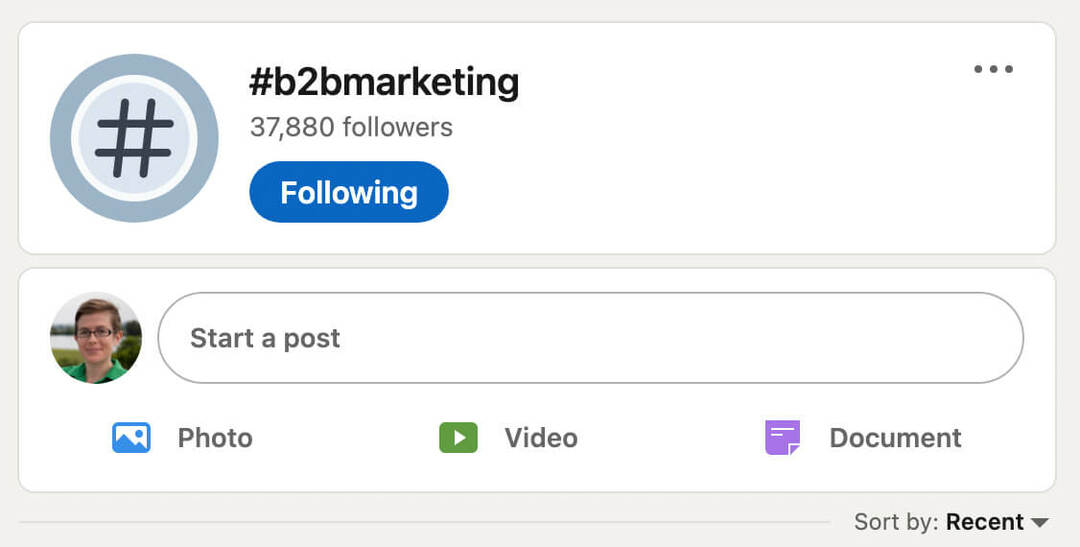 how-to-analysis-linkedin-hashtags-branded-hashtag-search-Sort-by-recent-b2bmarketing-example-20