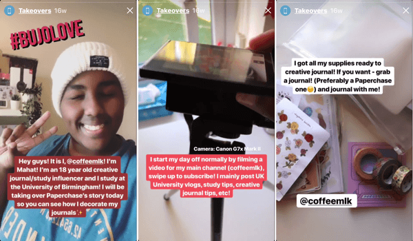 كيفية تجنيد المؤثرين الاجتماعيين المدفوعين ، مثال على عمليات الاستحواذ على Instagram بواسطةfrompaperchase