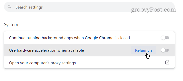 إصلاح الاستخدام المرتفع لوحدة المعالجة المركزية لـ Google Chrome