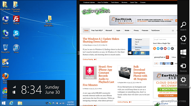 قرص Windows 8.1 لجعل واجهة المستخدم الحديثة أقل إزعاجًا