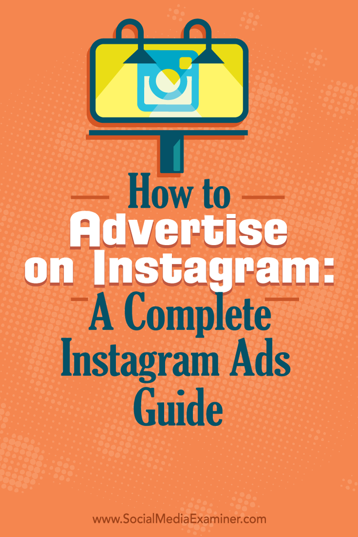 كيفية الإعلان على Instagram: دليل كامل لإعلانات Instagram: ممتحن الوسائط الاجتماعية
