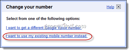 رقم هاتف Google Voice Port
