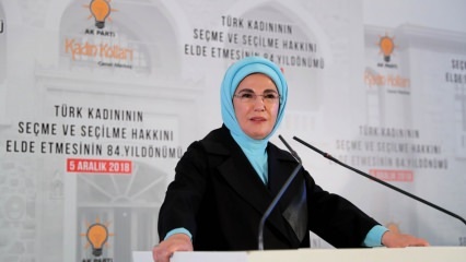 حضرت السيدة الأولى أردوغان يوم حقوق المرأة