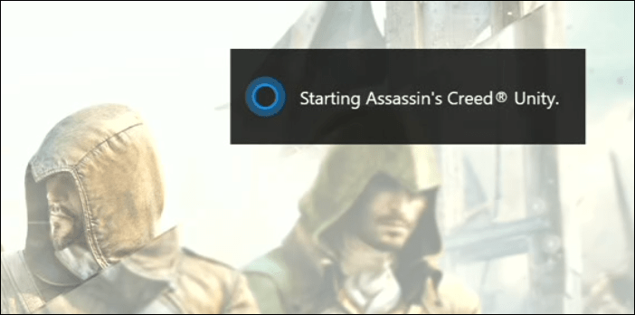 Cortana إطلاق لعبة Xbox