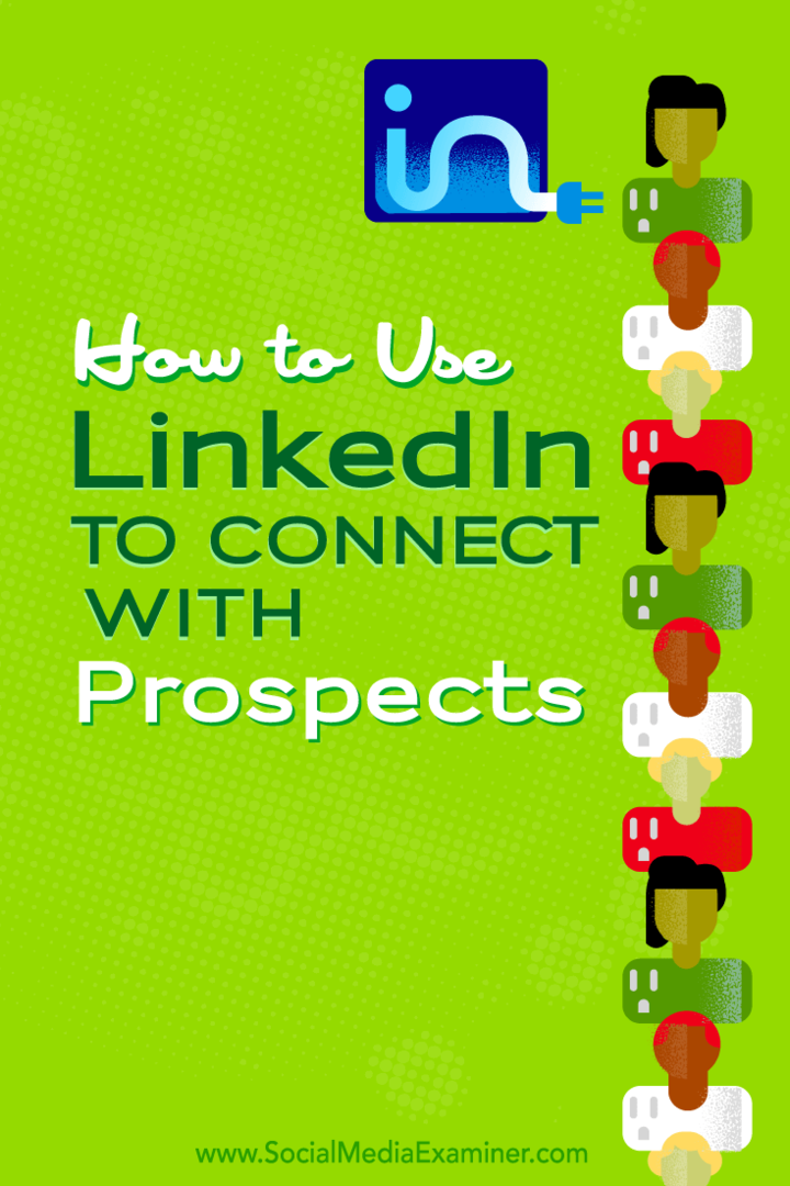 استخدم LinkedIn للتواصل مع العملاء المحتملين