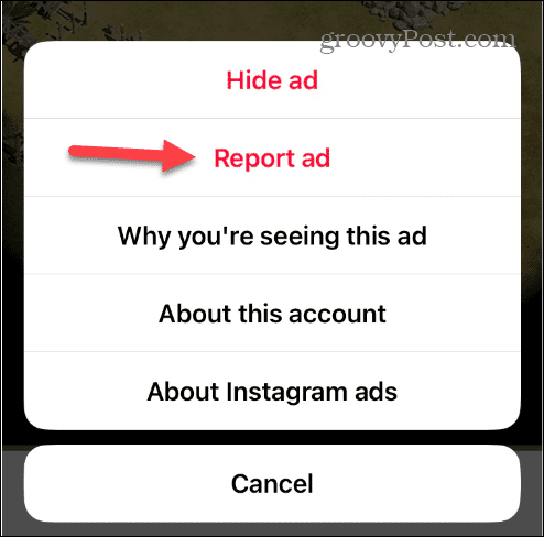 قم بإيقاف تشغيل الإعلانات المستهدفة على Instagram