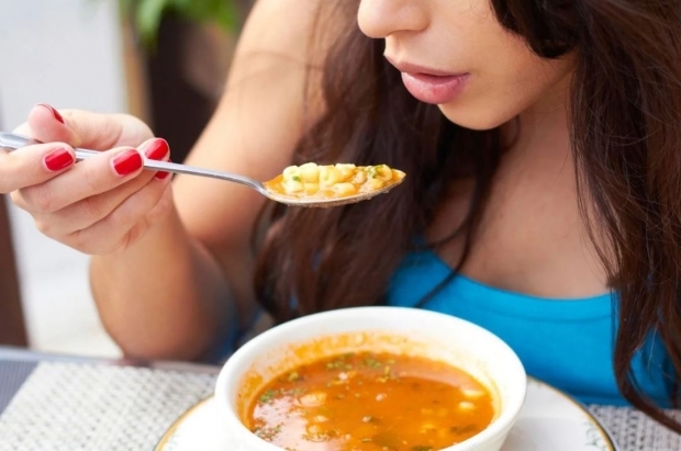 وصفة حساء النظام الغذائي