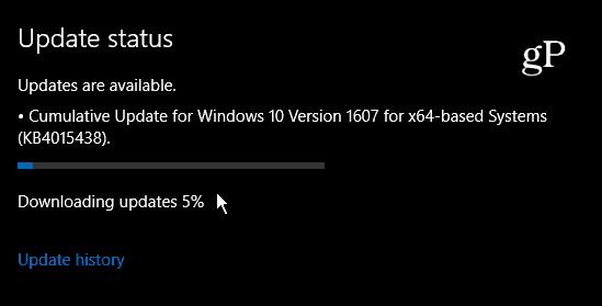 تحديث إصدارات Microsoft KB4015438 لأجهزة الكمبيوتر التي تعمل بنظام Windows 10
