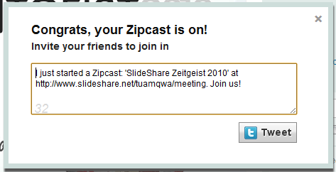 البث الاجتماعي zipcast