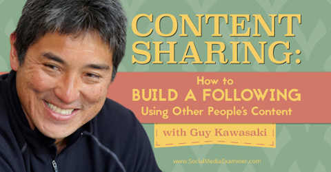 يشارك guy kawasaki كيفية إنشاء متابعة على مواقع التواصل الاجتماعي
