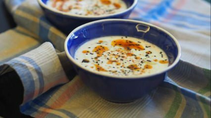 كيف تصنع أسهل حساء اللبن؟ نصائح لتحضير حساء اللبن