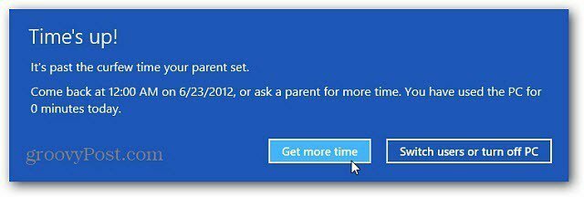 قم بإعداد المراقبة الأبوية لنظام Windows 8