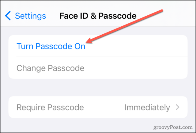 iOS 17 قم بتشغيل رمز المرور
