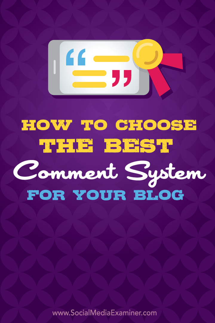 كيفية اختيار أفضل نظام تعليق لمدونتك