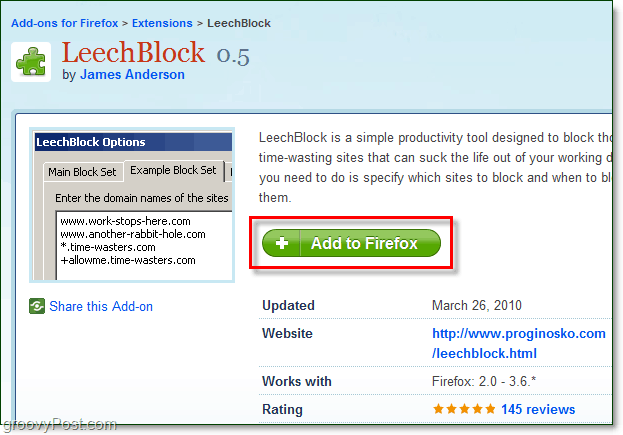 تحميل leechblock لفايرفوكس