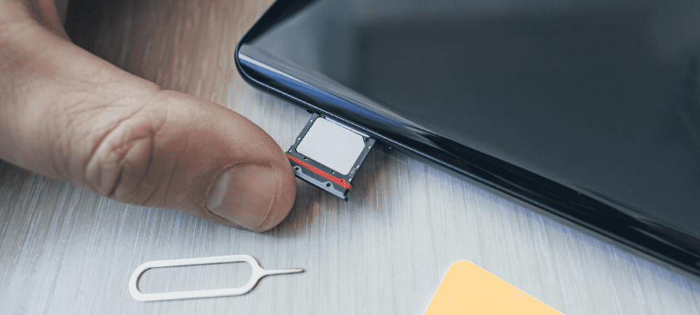 كيفية فتح فتحة بطاقة SIM على iPhone و Android