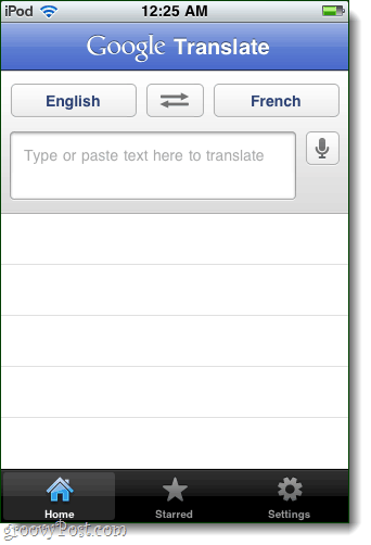 تستقبل خدمة الترجمة من Google للجوال تطبيق iPhone الخاص بها