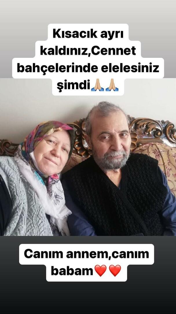 قدمت Canan Hoşgör الأخبار المريرة من حسابها على وسائل التواصل الاجتماعي