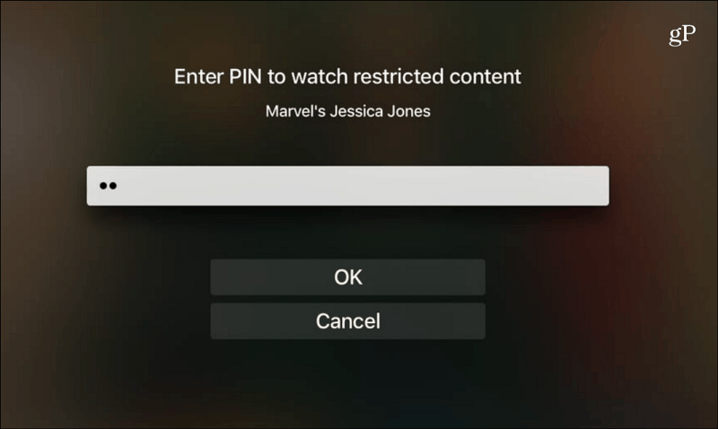 Netflix أدخل المحتوى المقيد لساعة PIN