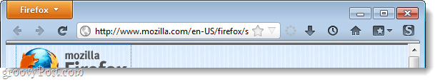 شريط علامات تبويب Firefox 4 مخفي