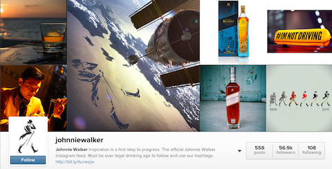 johnniewalker Instagram الملف الشخصي