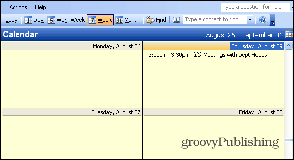 برنامج Outlook 2003